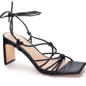 Chinese Laundry Black Strappy Yita Dress Sandal